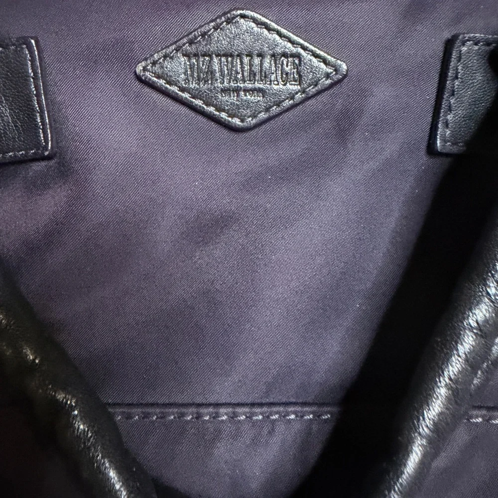 MZ Wallace Black Nylon Backpack
